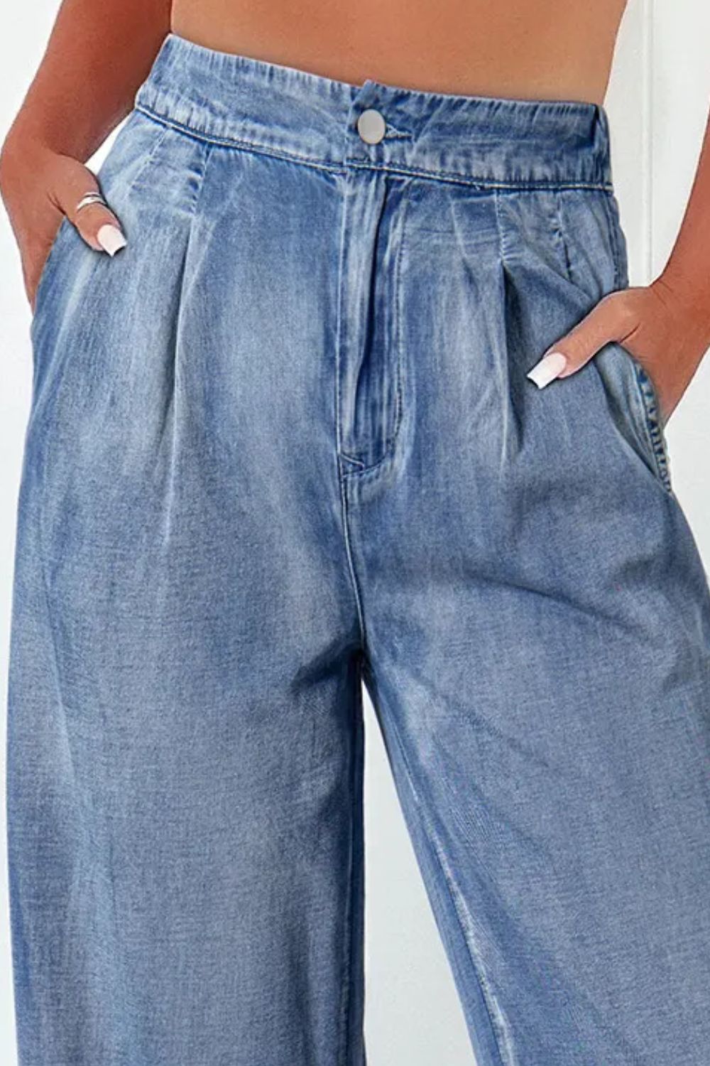Pilar High Waist Wide Leg Jeans