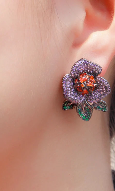 Madeleine Flower Earrings