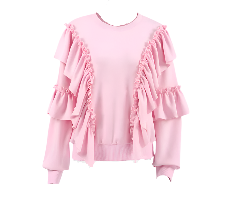Roan Ruffles Sweatshirt