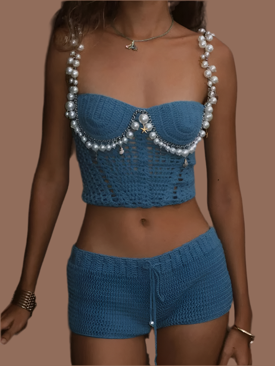 Naomi Pearl Crochet Set