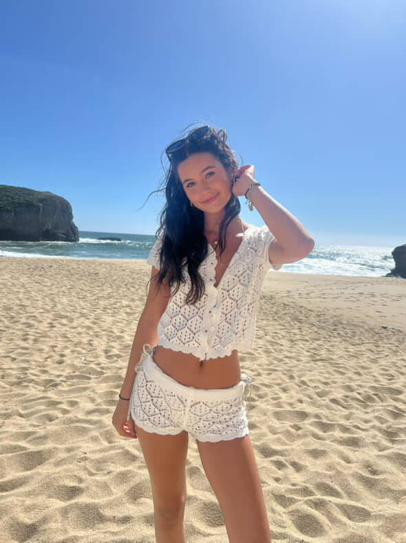 Mia Crochet Beach Set