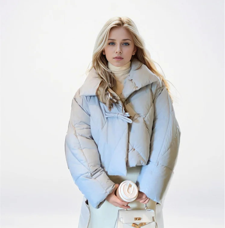 Queen Bow Puffer Jacket
