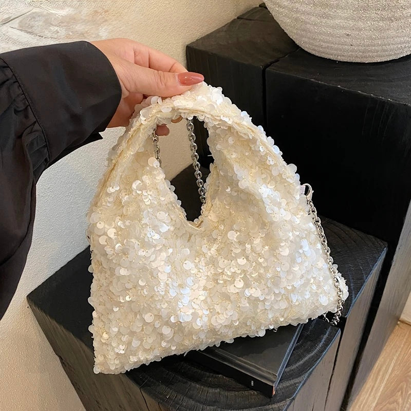 Miranda Hobo Sequined Bag