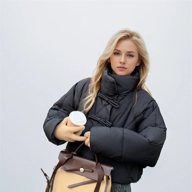 Queen Bow Puffer Jacket