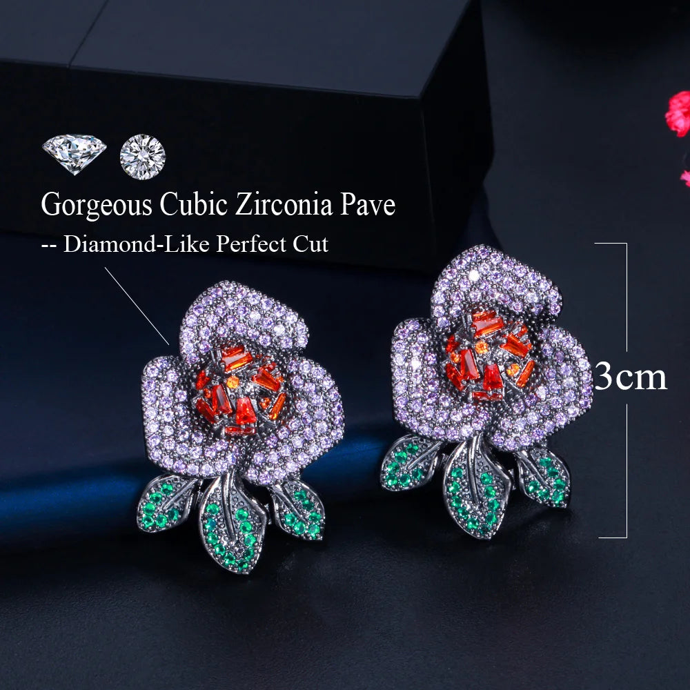 Madeleine Flower Earrings