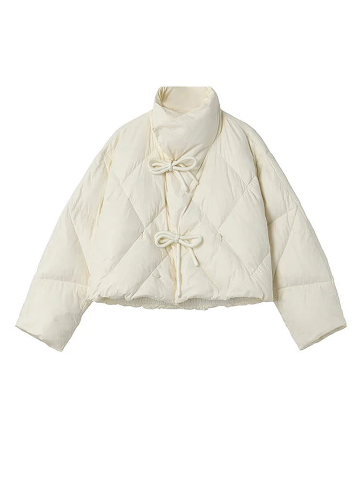 Queen Bow Puffer Jacket