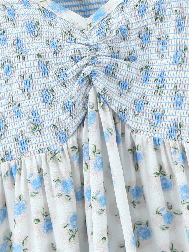 Bella Blue Mini Dress