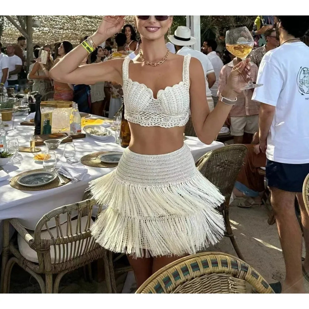 Palm Fringe Set