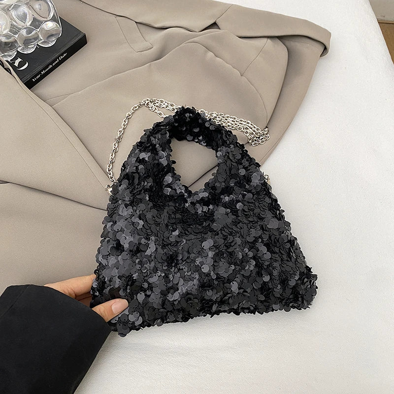 Miranda Hobo Sequined Bag