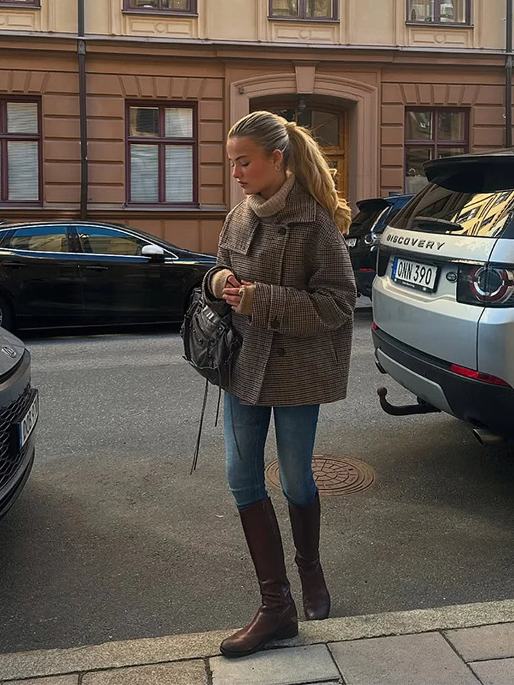 Taylor Checkered Jacket