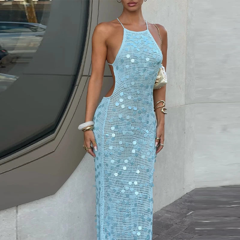 Maxine Knitted Sequin Dress