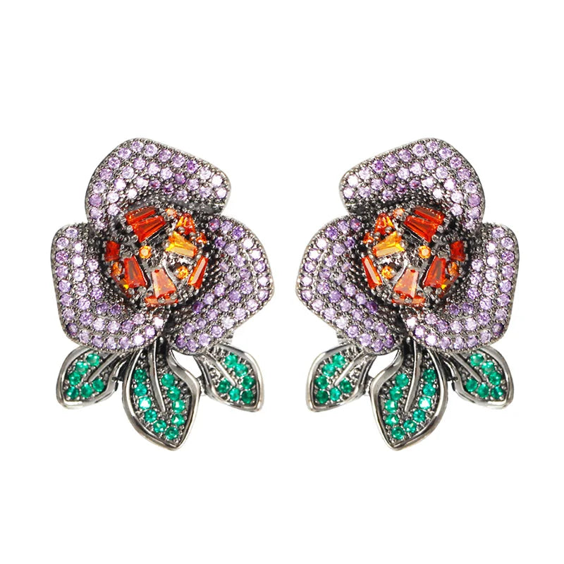 Madeleine Flower Earrings