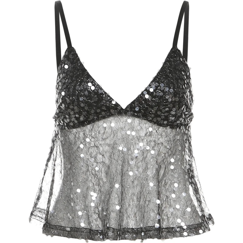 Tezza Sequined Cami