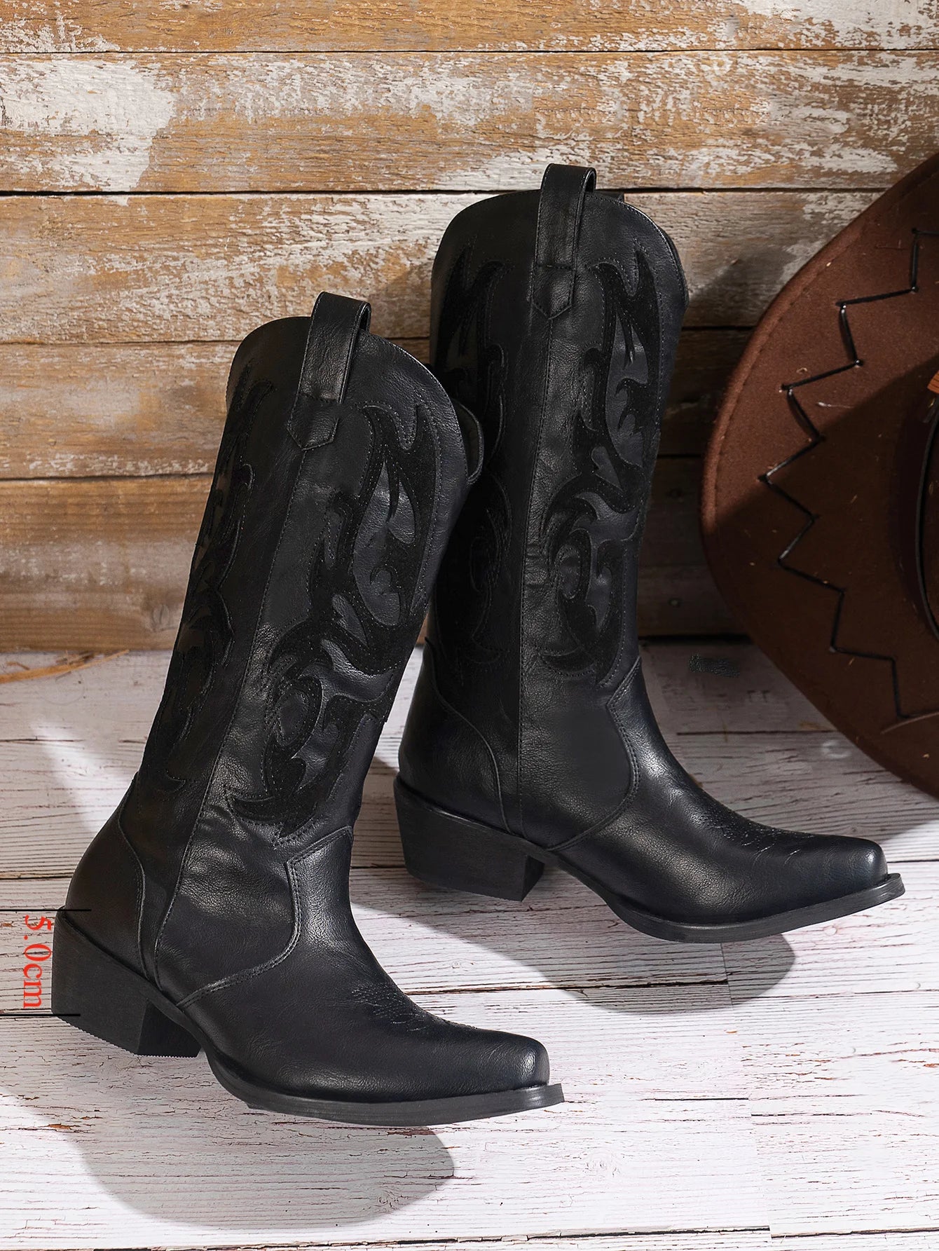 Noir Cowboy Boots