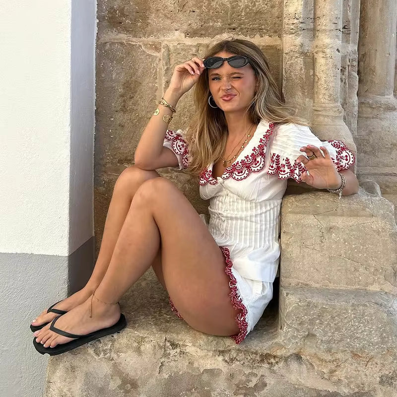 Amara Embroidered Set