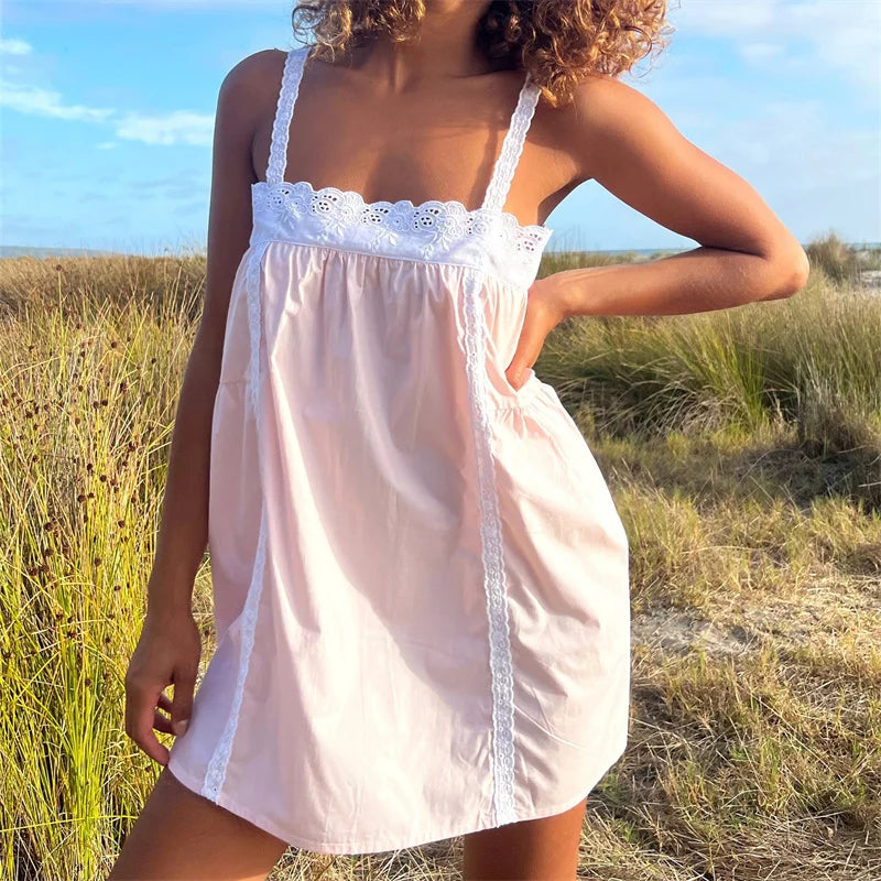 Bobby White Mini Dress