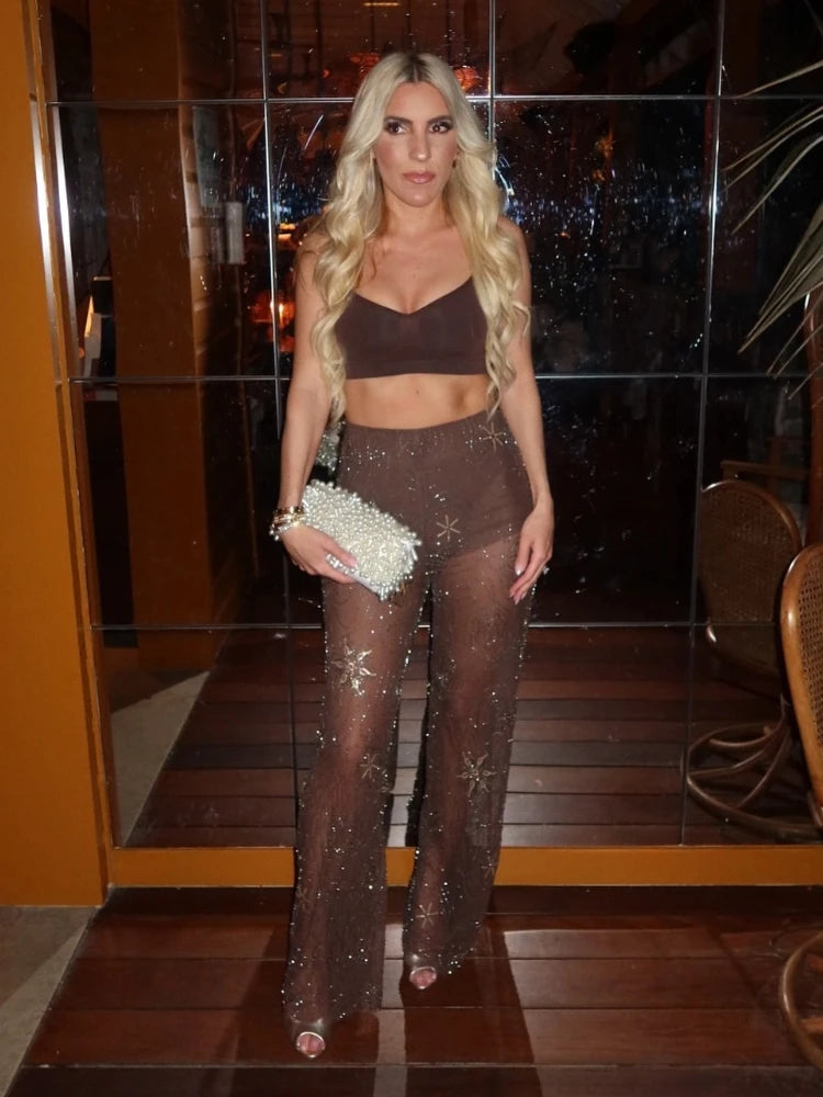 Elisa Sequined Pants