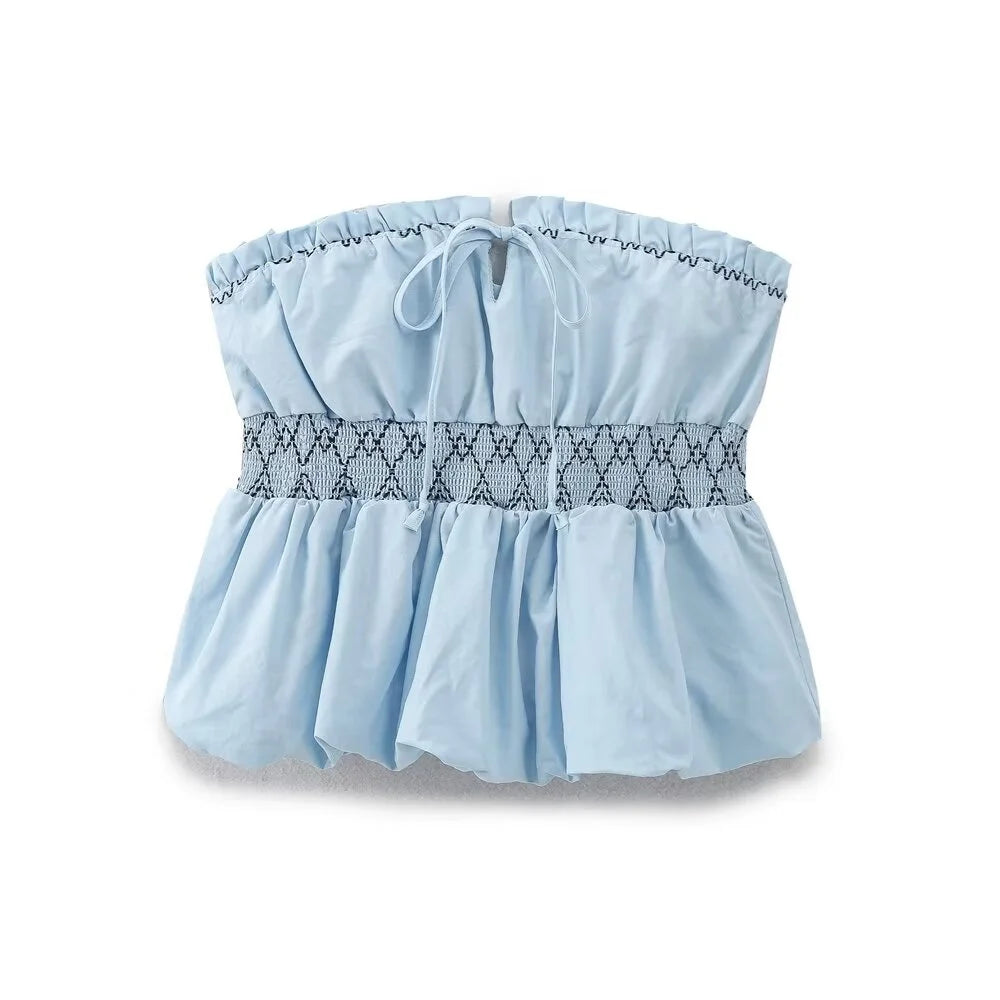 Milly Embroidered Top