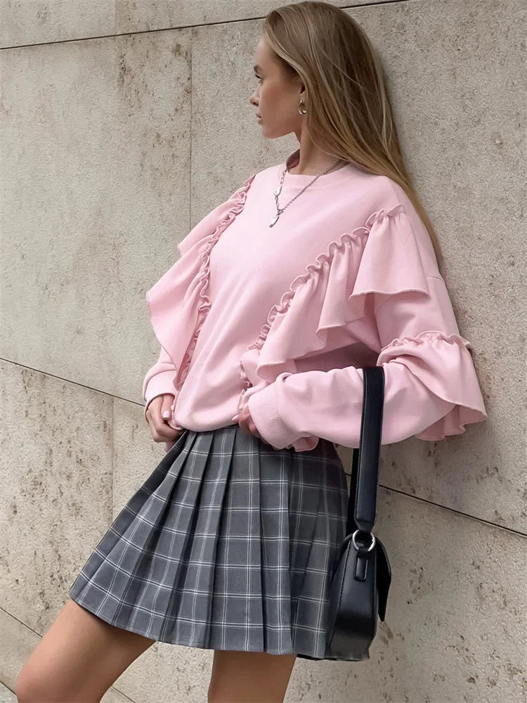 Roan Ruffles Sweatshirt