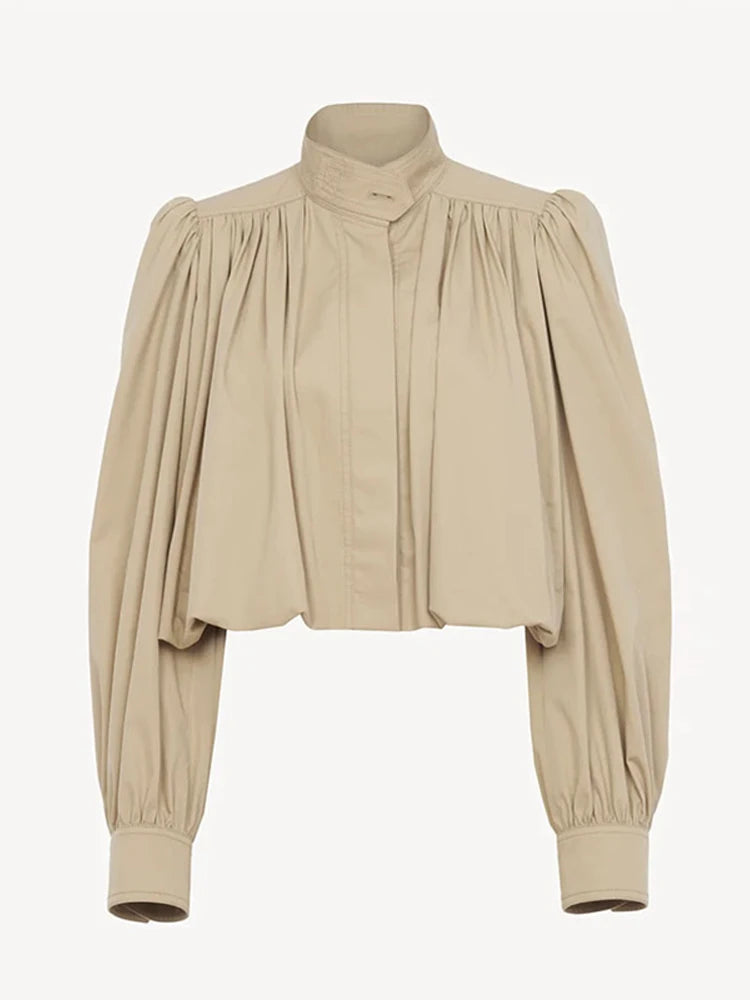 Edie Cropped Bomber Jacket