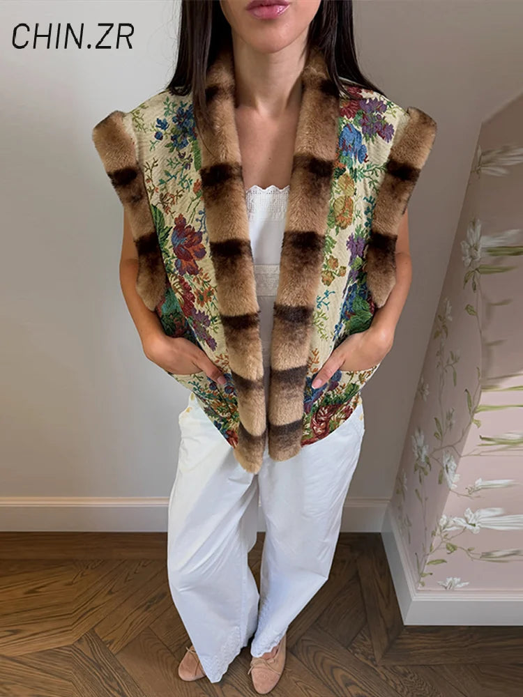 Sutton Embroidered Vest