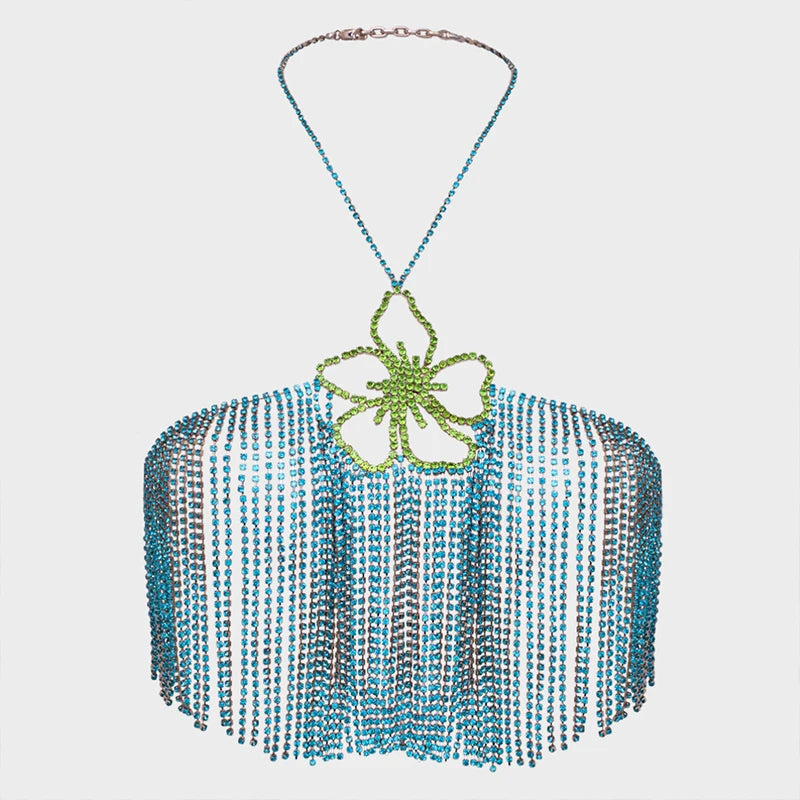 Flower Bomb Rhinestone Top