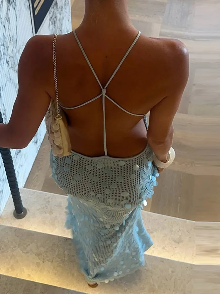 Maxine Knitted Sequin Dress