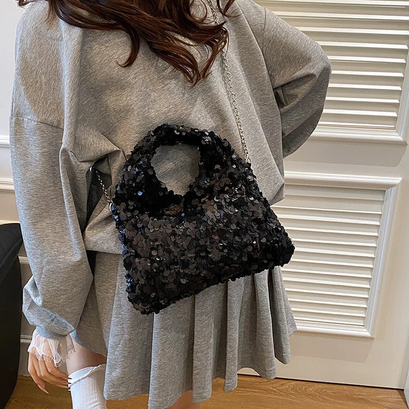 Miranda Hobo Sequined Bag