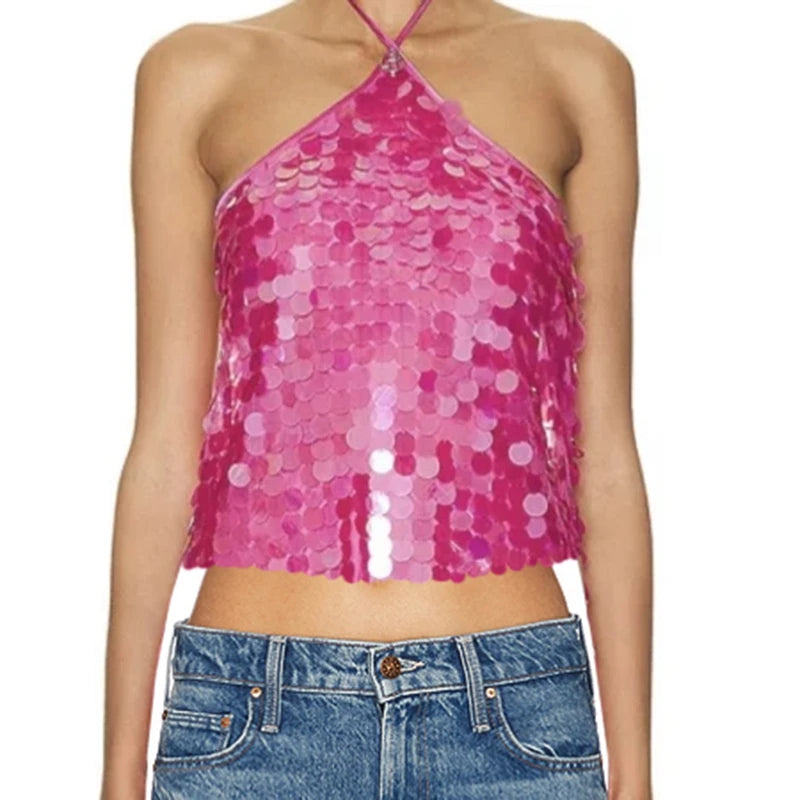 Mariah Sequined Top