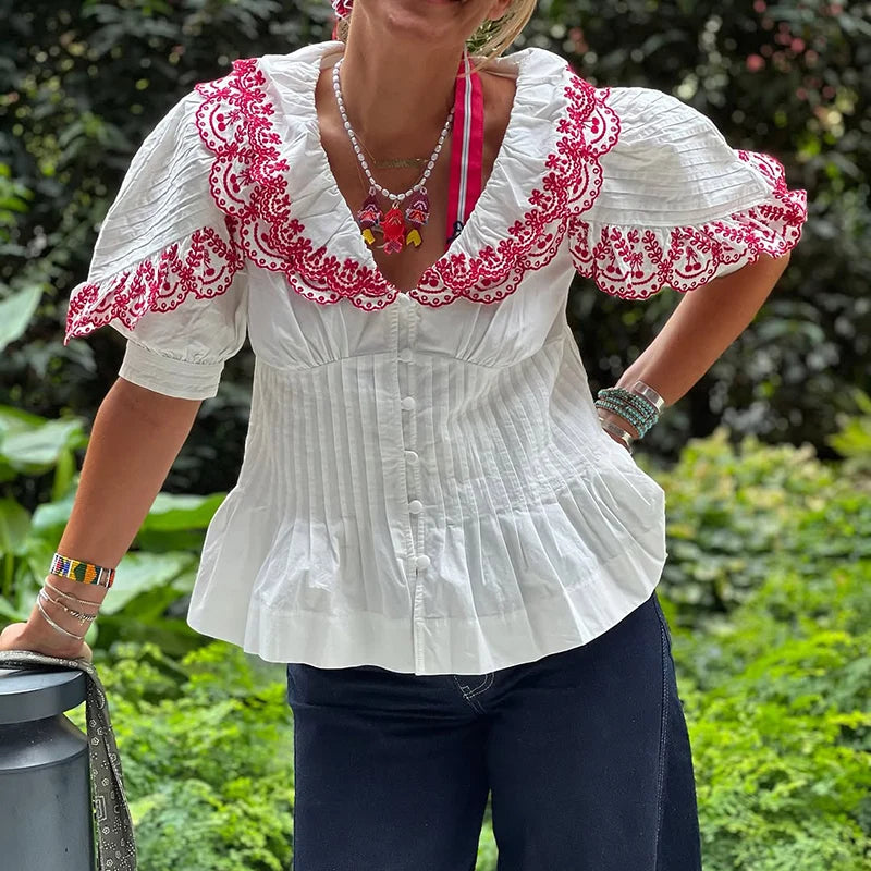 Amara Embroidered Set