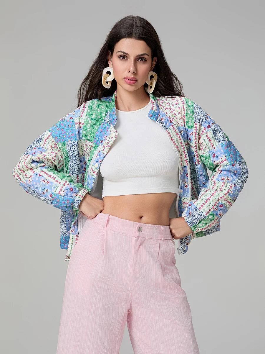 Trellis Quilted Jacket