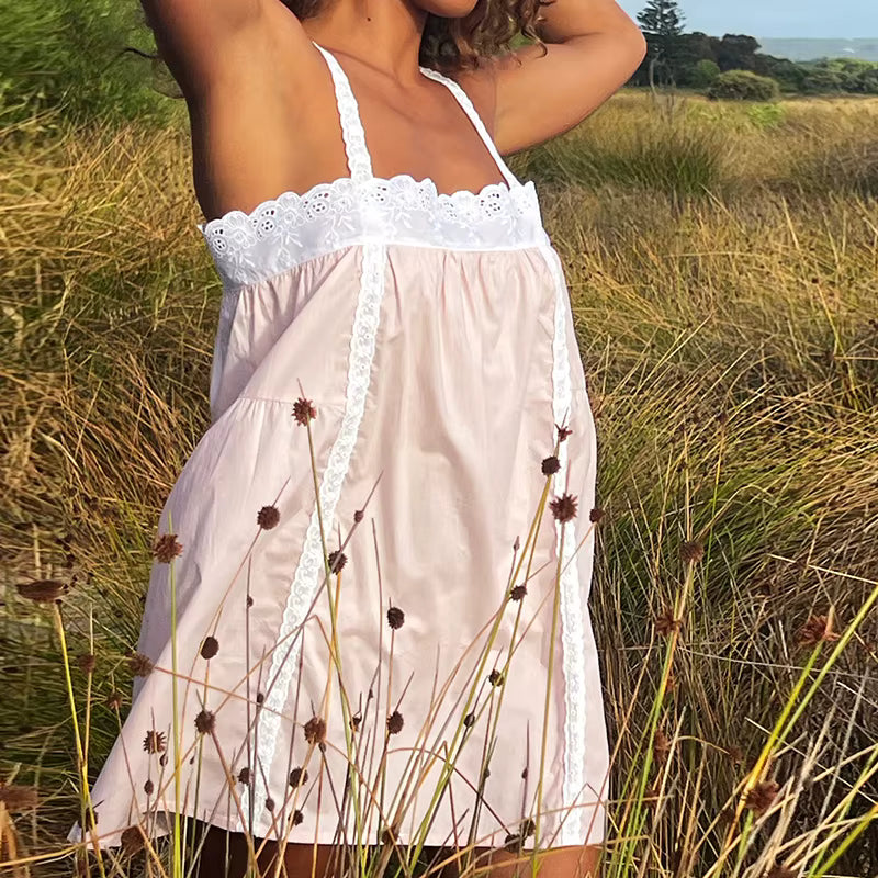 Bobby White Mini Dress