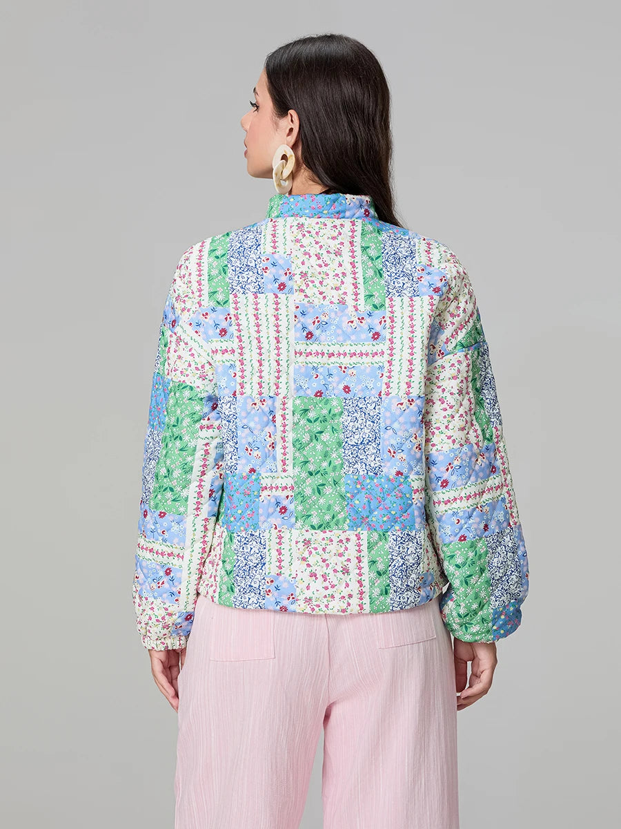 Trellis Quilted Jacket