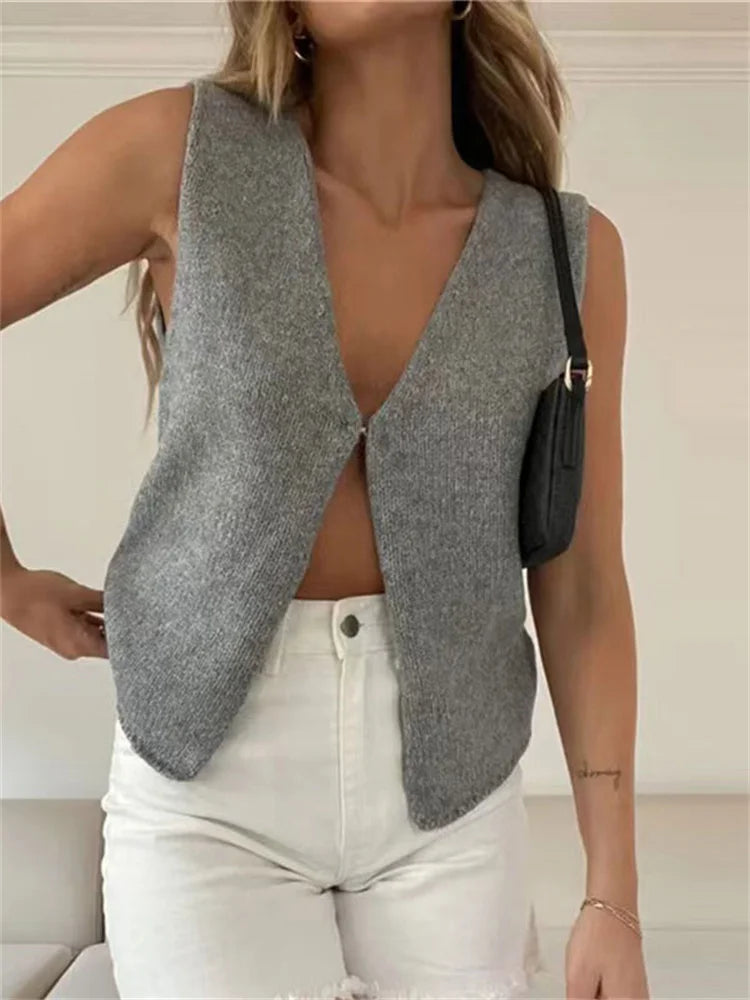 Kitty Knit Vest