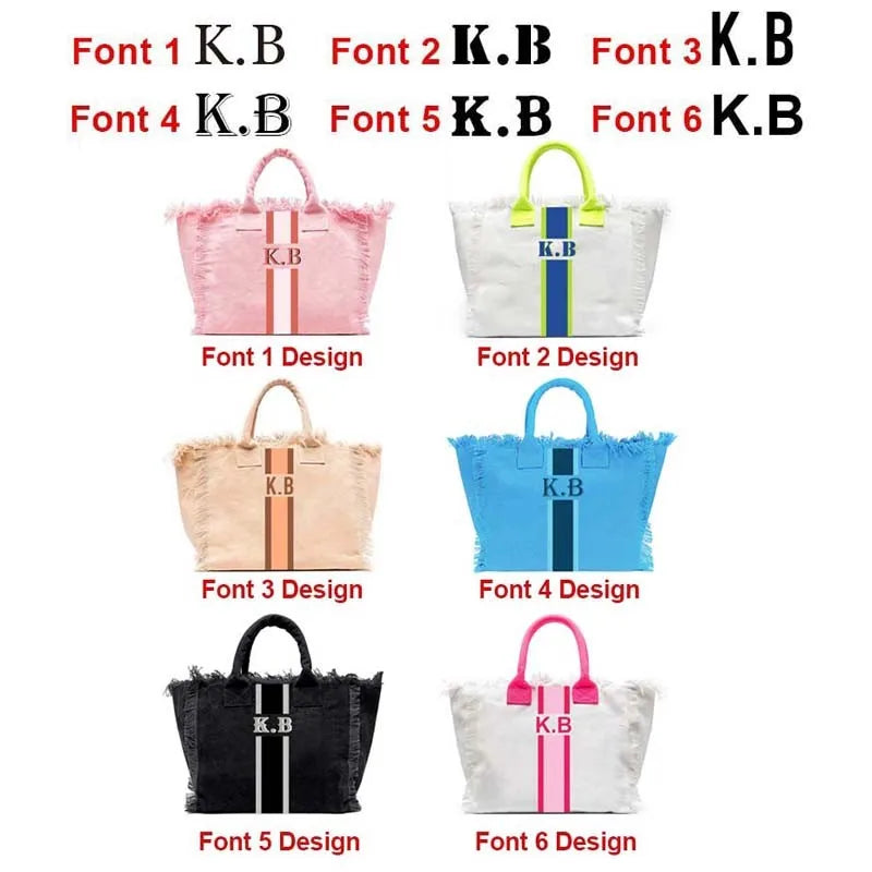 BLEUE PERSONALIZED TOTE