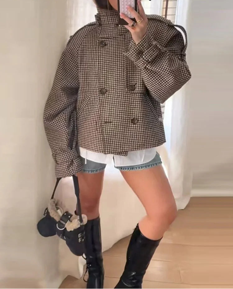 Taylor Checkered Jacket
