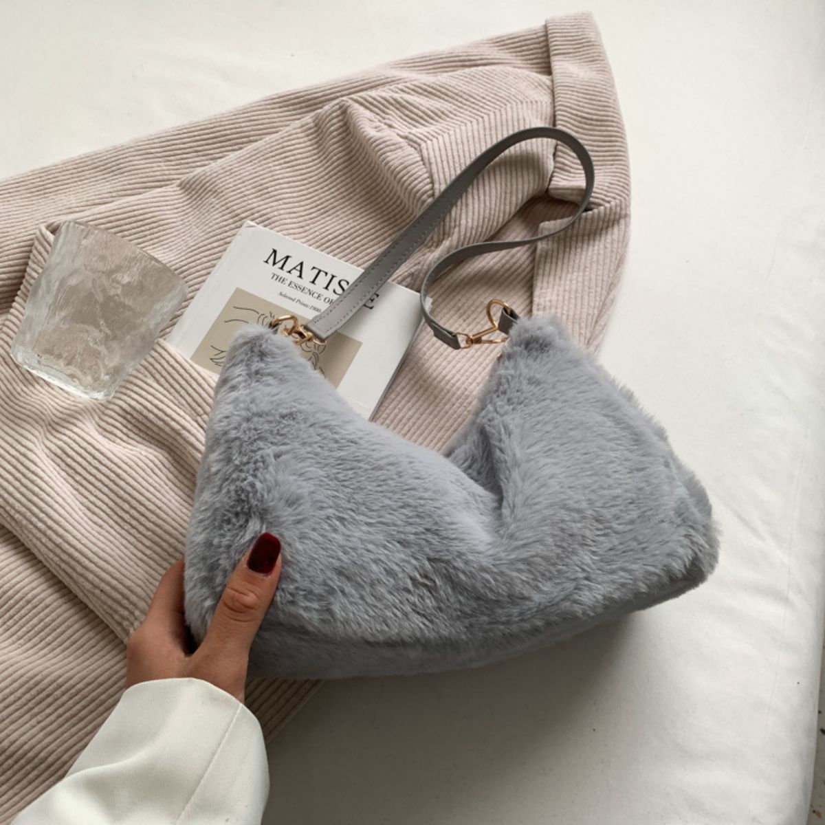 Winter Fur Shoulder Bag