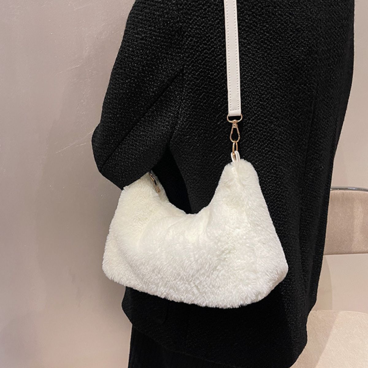 Winter Fur Shoulder Bag