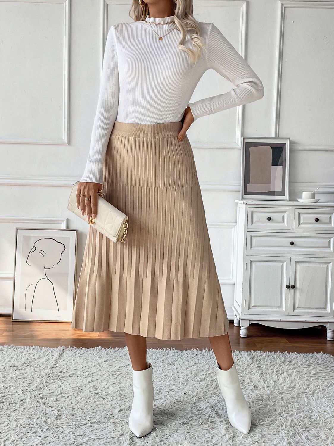 Downtown Sweater Skirt