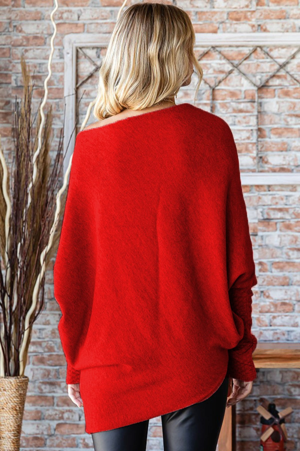Chantal Burgandy Sweater