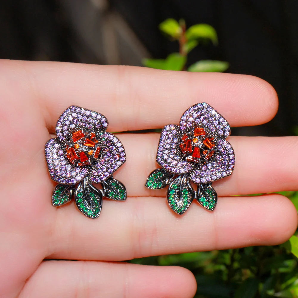 Madeleine Flower Earrings