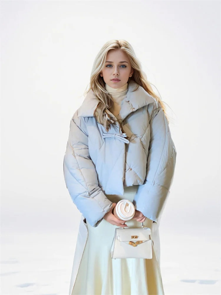 Queen Bow Puffer Jacket