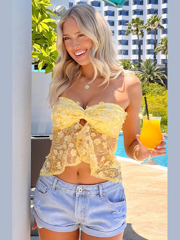 Romi Yellow Top