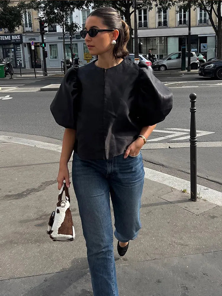 Posh Cropped Top