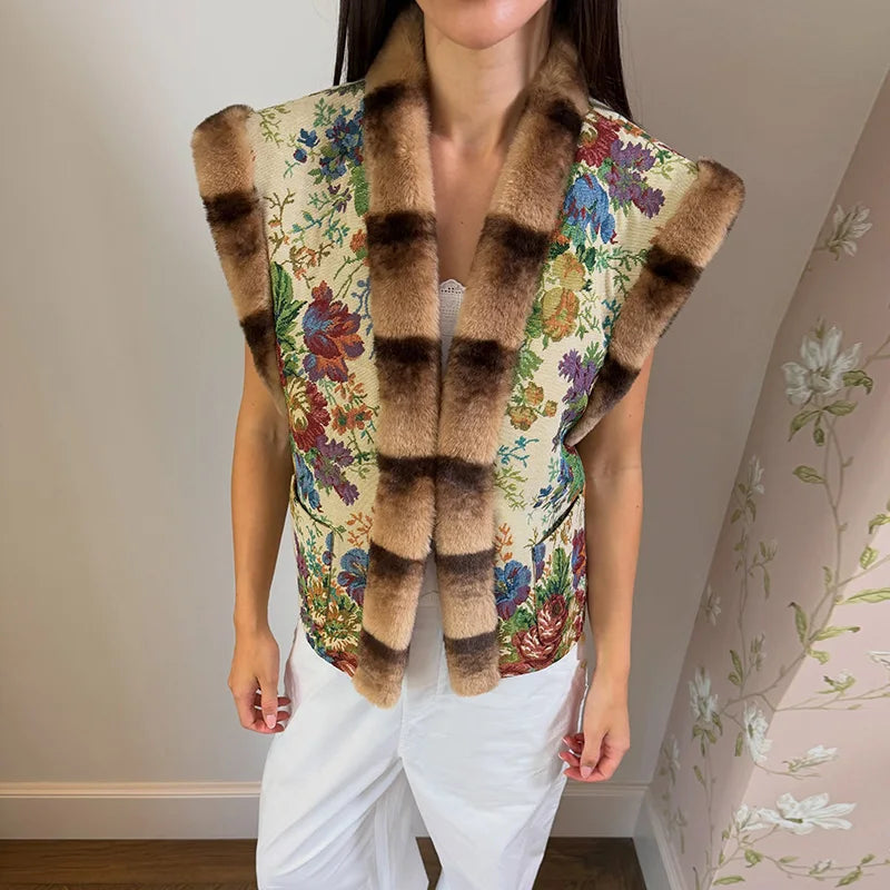 Sutton Embroidered Vest