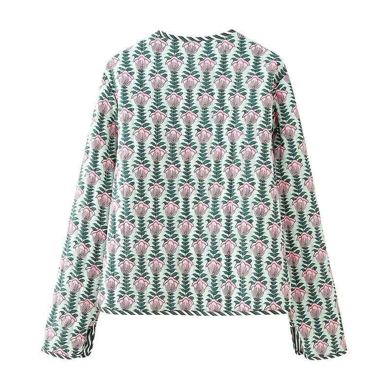Pink Tulip Quilted Vest