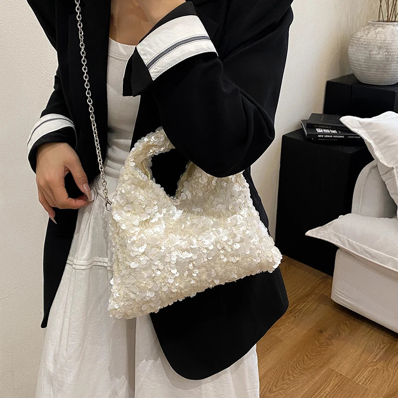 Miranda Hobo Sequined Bag