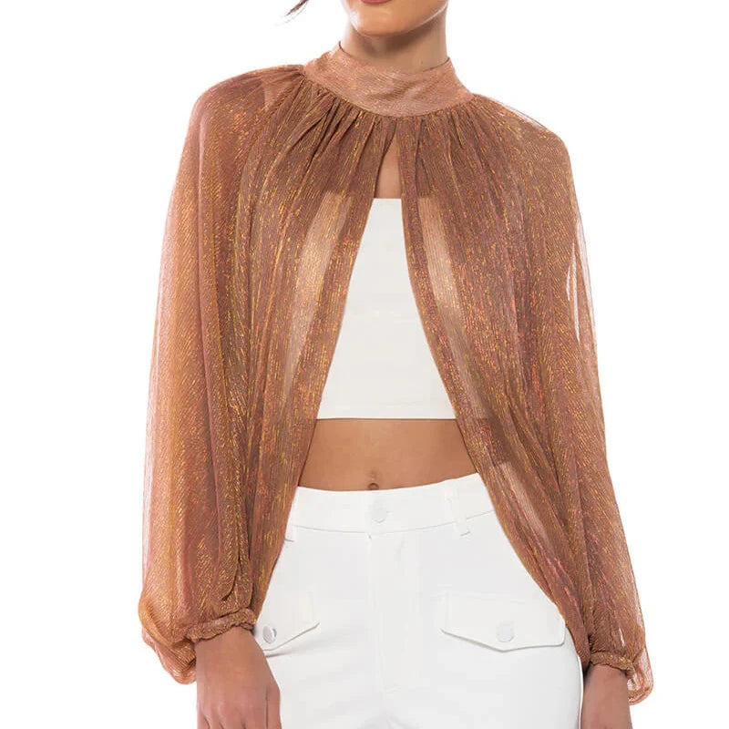 Maxine Mesh Cape