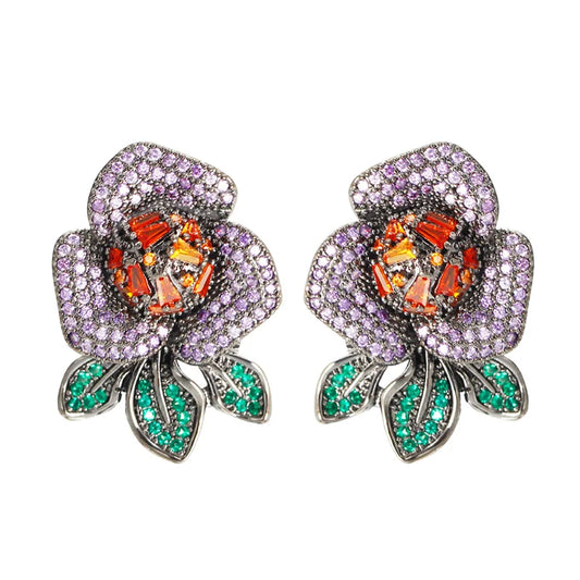 Madeleine Flower Earrings
