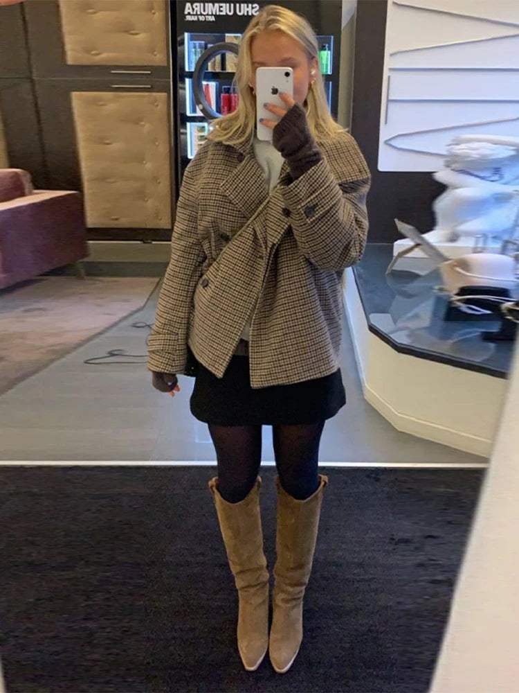 Taylor Checkered Jacket